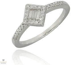 Újvilág Kollekció Fehér arany gyűrű - A. 01. F. 199. K. D. S5
