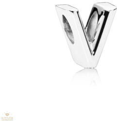 Pandora V betű charm - 797476