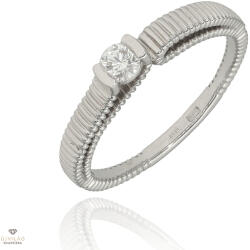 Újvilág Kollekció Fehér arany gyűrű 52-es méret - B41426_3I