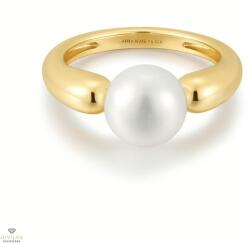 Ania Haie aranyozott ezüst gyűrű 56-os méret - R058-07G-56