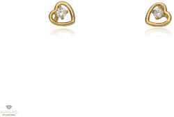 Újvilág Kollekció Arany gyerek szív fülbevaló - 14-154041-16ZIR