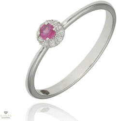 Újvilág Kollekció Fehér arany gyűrű 54-es méret - M803/RU-54