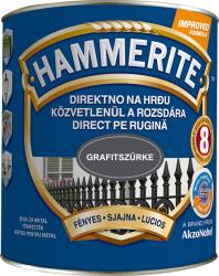 Hammerite Max fényes fémfesték 2,5 l - Grafitszürke