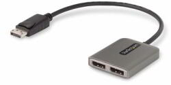 StarTech - Kétmonitoros DisplayPort 1.4 elosztó - MST14DP122DP (MST14DP122DP)