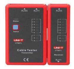 UNI-T Tester pentru cablu retea si telefonic ( RJ45 / RJ11 ) UNI-T TESTER-CABLE-UT681L-UNIT (TESTER-CABLE-UT681L-UNIT / MIE0346)