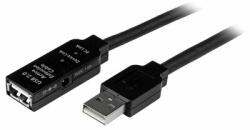 StarTech - 35 m-es USB 2.0 aktív hosszabbító kábel - USB2AAEXT35M (USB2AAEXT35M)
