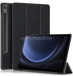 Gigapack Samsung Tab S10 Lite WIFI / Tab S10 Lite LTE GIGAPACK Tok álló, bőr hatású aktív FLIP, ceruza tartó, FEKETE (GP-149329) (GP-149329)