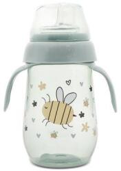 Lorelli Biberon Lorelli Anticurgere cu Toarte si Gat Larg 6 Luni+ 250 ml My Friend Iceberg Green (1020009 0006)