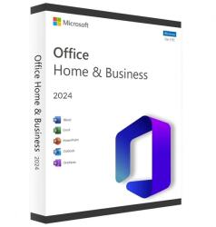 Microsoft Office 2024 Home & Business - dobozos, fiókhoz köthető, kulcskártya, medialess, PC/Mac szoftver (EP2-06638) - bestbyte