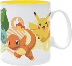 ABYstyle Чаша ABYstyle Games: Pokemon - Pikachu and Starters, 460 ml (ABYMUGA578)