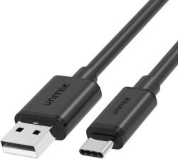 Unitek Cablu Date/Incarcare UNITEK USB-A 2.0 - USB-C 3m Negru (C14069BK)