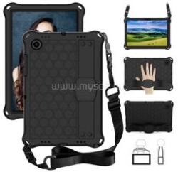 Gigapack Samsung Tab A8 10.5 LTE (2021) GIGAPACK Defender szilikon telefonvédő ütésállóság, vállpánt, FEKETE (GP-121400) (GP-121400)