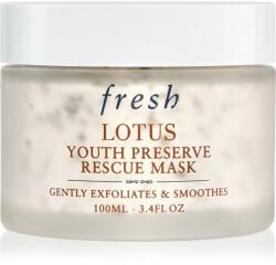 fresh Lotus Youth Preserve Rescue Mask hámlasztó maszk öregedés ellen 100 ml