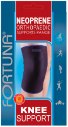 Fortuna Neoprén térdrögzítő fekete S