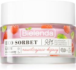 Bielenda Eco Sorbet Raspberry hidratáló és nyugtató krém az arcra 50 ml