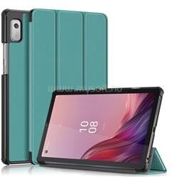 Gigapack Lenovo Tab M9 GIGAPACK Tok álló, bőr hatású aktív FLIP, asztali tartó, SÖTÉTZÖLD (GP-138227) (GP-138227)
