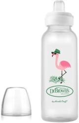 Dr. Brown's Преходно шише Dr. Brown's Milestones - Фламинго, 250 ml (72239315293) - ozone