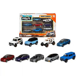Mattel Matchbox kisautók 9 darabos szett - Adventures World Tour (HPN18) - morzsajatekbolt