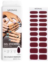 NEONAIL Easy On Gel Stickers körömmatrica UV-/LED-lámpa használatával árnyalat M05 20 db