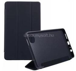 Gigapack Tok álló, bőr hatású (FLIP, oldalra nyíló, TRIFOLD, asztali tartó) FEKETE (GP-163668) (GP-163668)