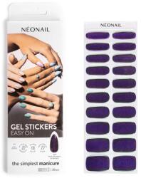 NEONAIL Easy On Gel Stickers körömmatrica UV-/LED-lámpa használatával árnyalat M02 20 db