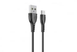 BOROFONE BX51 Triumph USB Type-C kábel 1méter fekete (PM027596) (PM027596)