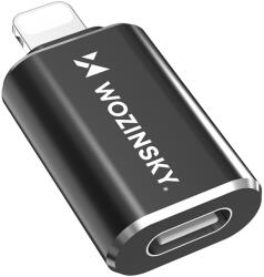 Wozinsky WALC-01 Lightning to USB-C Adapter - Fekete