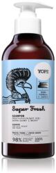 YOPE Daily Heroes Fresh Shampoo Fresh Grass frissítő sampon zsíros hajra és fejbőrre 300 ml