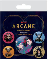 Pyramid ARCANE (CHARACTERS) kitűző szett (BP2400697)