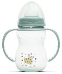 Lorelli Biberon cu Manere Lorelli My Friend Tetina Moale din Silicon 0 Luni+ 250ml Iceberg Green (1020032 0006)