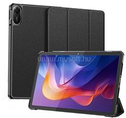 Dux Ducis Redmi Pad 2 DOMO tok álló, bőr hatású aktív FLIP, ceruza tartó, FEKETE (GP-171835) (GP-171835)