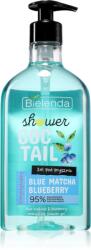 Bielenda Shower Coctail Blue Matcha + Blueberry energizáló tusfürdő gél antioxidáns hatású 400 ml