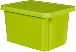Keter Essentials Tároló Doboz Fedővel, 26L, Világoszöld