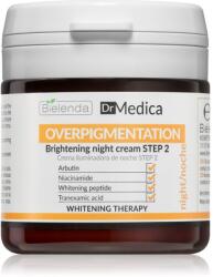 Bielenda Dr Medica Overpigmentation élénkítő éjszakai krém a hiperpigmentációs bőrre 50 ml