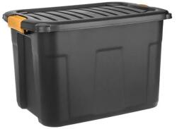 Welora Tárolódoboz, Welora, nagy teherbírású, 42 literes, fekete színű (JM1225587)