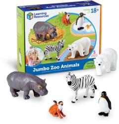 Learning Resources Set 5 Figurine Learning Resources LER0788 Animalute de la Zoo 18 Luni+ Multicolor (LER0788) Figurina