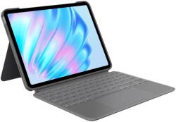 Logitech Husa cu tastatura Logitech Combo Touch pentru iPad Pro 11-" (M2) si iPad Air (5th Gen), Layout US International (Gri deschis) (920-012636)