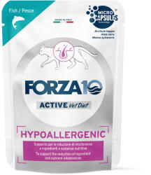 FORZA10 Active Line Cat 24x80g Forza 10 Hypoallergenic Active Vet Diet hal, nedves macskatáp