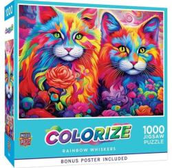 Masterpieces 1000 db-os puzzle - Colorize - Rainbow Whiskers (72403) (72403)