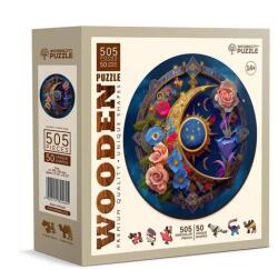 Wooden City 505 db-os fa puzzle - Virágos Hold (HE0180-XL) (HE0180-XL)