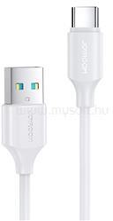 JOYROOM adatkábel USB - Type-C, 25cm, FEHÉR (JOYROOM_S-UC027A9_W_25) (JOYROOM_S-UC027A9_W_25)