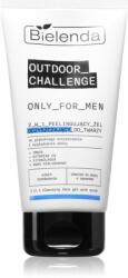 Bielenda Only For Men Outdoor Challenge peeling tisztító gél az arcra 150 g