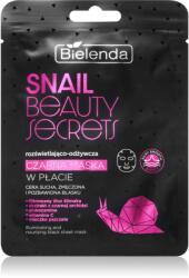 Bielenda Snail Beauty Secrets tápláló gézmaszk fáradt bőrre