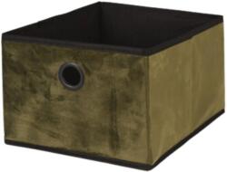 Storage Solutions Tárolódoboz, nyitott, zöld színű, 32x25x8 cm, Storage Solutions (GDKP170488460VE)