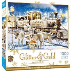Masterpieces 1000 db-os puzzle - Glitter & Gold - The Guilded Train (72440) (72440)