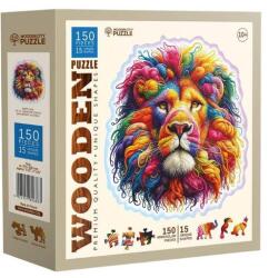 Wooden City 150 db-os fa puzzle - Pamut oroszlán (HE0204-M) (HE0204-M)