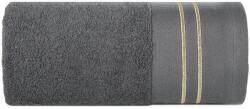 Eurofirany Olivia törölköző, arany csíkos, 30 x 50 cm, Eurofirany acélszürke (452414)