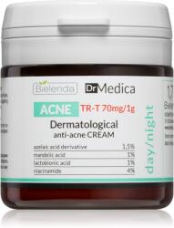Bielenda Dr Medica Acne bőrkrém az aknéra hajlamos zsíros bőrre 50 ml