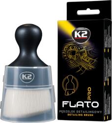 K2 Flato Pro pensula compacta pentru detailing cu peri de catifea (D7041)