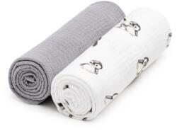 T-TOMI BIO Muslin Diapers mosható pelenkák Penguin 65x65 cm 2 db